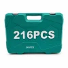 216PCS LOKMA SETİ LOKMA - SOKET - BİTS ADAPTÖR - 3AD.CIRCIR KOLU PLASTİK ÇANTALI (5047)
