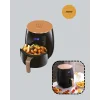 2400W Güçlü Airfryer 6L Yağsız Sağlıklı Pişirici LCD Dokunmatik