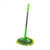 25CM - OVAL   MAKARNA  MOP RENKLİ MİKROFİBER  180° HAREKETLİ - UZAYAN METAL SAPLI= 54--90CM (5047)