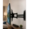 27 55 İnç Hareketli TV Askı Aparatı Duvara Monte TV Taşıyıcı