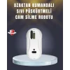 2800 Pa Güçlü Emişli Akıllı Cam Temizleyici Robot