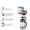 2İN1= ÇAYCI - KETTLE ÇELİK ELEKTRİKLİ ÇAY MAKİNESİ 2LT + 1,2LT ÇAY SÜZGEÇLİ 360° DÖNEBİLİR STM-5990 (5047)