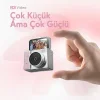 2k Mini Dijital Retro Video Kamera Flaşlı Dijital Vlog Mini Fotoğraf Makinesi Türkçe Menü Pembe