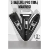 3 Başlıklı Profesyonel Tıraş Makinesi