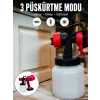 3 Farklı Püskürtme Modu ile Homojen Boya Dağılımı