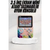 3 İnç Ekran 500 Oyunlu Game Box Mini Taşınabilir Oyun Konsolu