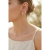 3 lü Set Gold Renk Halka Model Küpe