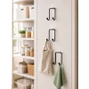 3lü Yapışkanlı Askı Seti Ev Banyo Mutfak İçin Çok Amaçlı Askılık