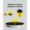 3 Parça Matkap Fırça Temizlik Seti – Her Yüzey İçin Güçlü ve Pratik Çözüm