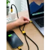 3ü 1 Arada USB Şarj Kablosu 240W Hızlı Şarj ve Veri Aktarım Kablosu