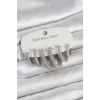 316L Çelik Gold Renk 6lı Set Zirkon Taşlı Kadın Küpe