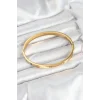 316L Çelik Gold Renk 65 mm Kadın Kelepçe Bileklik