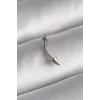 316L Çelik Gümüş Renk Çivi Model Piercing