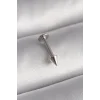 316L Çelik Gümüş Renk Çivi Model Piercing
