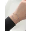 316L Çelik Gümüş Renk Düğüm Model Bileklik