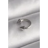 316L Çelik Gümüş Renk Halka Çivi Model Kadın Piercing