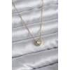 316L Çelik Zincir Gold Renk Charm Kadın Kolye
