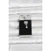 316L Cerrahi Çelik Kalp ve Damla Model Göbek Piercing