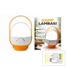 34 LED KAMP LAMBASI - FENER USB ŞARJLI AYARLANABİLİR IŞIK 4.8W - 2400mAh ST-5661 (5047)