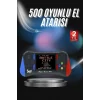 3.5 İnç 500ü 1 Arada Klasik Oyun Konsolu Nostalji Oyunlu Atari