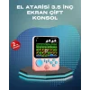 3.5 İnç LCD Ekranlı 666 Oyunlu Taşınabilir Retro Oyun Konsolu