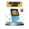 3.5 İnç Mini Atari Taşınabilir Oyun Konsolu 666 Adet Retro Oyun