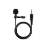 3.5mm Jak 1.5 Metre Double Mikrofon - Siyah