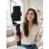 360° AI Akıllı Takipli Selfie Stick Gimbal Stabilizatör Bluetooth Kumandalı Uzayabilir Telefon Tripodu