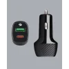 38W Çift Çıkışlı Araç Şarj Cihazı – Type-C ve USB PD Destekli