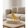 3D Sarı El Tasarım Dekor 17x16 cm Konsol ve Şömine Üstü Aksesuar