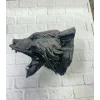 3D Siyah Ayı Başı Duvar Dekoru Modern Asılabilir Heykel 25x19 cm