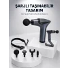 3in1 Fonksiyonel Şarjlı Masaj Aleti Ayak Yüz Vücut Masajı Yeni Nesil