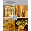 3x3 Metre Perde LED Işık – Parti ve Bahçe Dekorasyonu Yeni Nesil