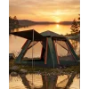 4 5 Kişilik Kamp Çadırı Güneşlikli Suya Dayanıklı Geniş Hacimli Outdoor