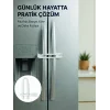 4 Adet Dolap ve Kapak Emniyet Kilidi Evde Güvenli Kullanım İçin Yeni Nesil