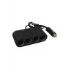 4 Çakmak Girişli Araç Çoklayıcı Type C ve USB Destekli Güvenli Güç Dağıtıcı