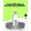 4 lı Gıda Sınıfı Paslanmaz Çelik Taşınabilir Blender