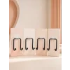 4lü Duvar Tipi Yapışkanlı Askı Pratik Ev ve Banyo Askılık Seti