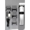 4 Taraklı Profesyonel Şarjlı Saç ve Sakal Kesme Tıraş Makinesi Seti
