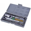 40 PARÇA  LOKMA TAKIMI PLASTİK KUTULU COMBINATION SOCKET WRENCH SET (5047)