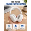 400 mAh Bataryalı Kablosuz Kulaklık | BT 5.0, Müzik & Görüşme Yeni Nesil