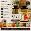 4GEN ÇELİK METAL GOLD RENDE SİLİKON KAPLAMA TABAN (5047)