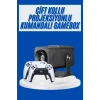 4K Android Smart Wi-fi Çift Kollu Projeksiyon Game Box Kumandalı Taşınabilir Yeni Nesil