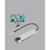4K HDMI Çıkışlı, Gigabit Ethernetli USB‑C Çoklu Port Hub