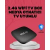 4K UHD Android Medya Oynatıcı 8 GB Hafıza 2 GB RAM Wi-Fi Destekli