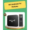 4K Ultra HD TV Box – 2GB RAM, 16GB Hafıza, Android Akıllı Medya Oynatıcı
