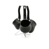 4PCS 230-280-380ML GRANİT - ÇELİK CEZVE RENKLİ METAL STANDLI (5047)