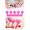 5 Adet Pedikür El Ayak Parmak Ayırıcı Tırnak Boyama Yumuşak Köpük Ayak Sedye