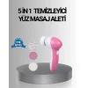 5 Başlıklı Yüz Masaj Aleti – Cilt Temizleme, Peeling, Siyah Nokta ve Gözenek Bakımı
