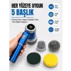 5i 1 Arada Şarjlı Temizlik Fırçası ile Güçlü ve Pratik Temizlik